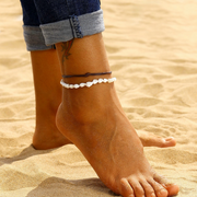 leather-and-shell-anklet