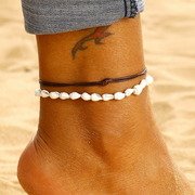 leather-and-shell-anklet