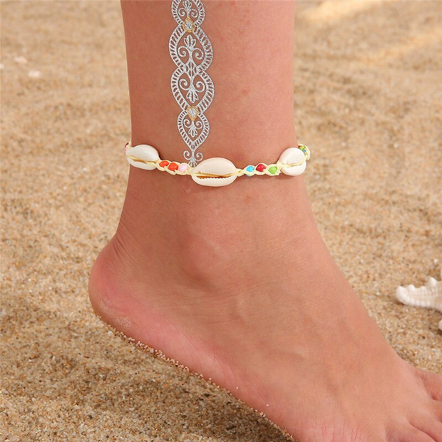 bohemian-style-shell-ankle-chain