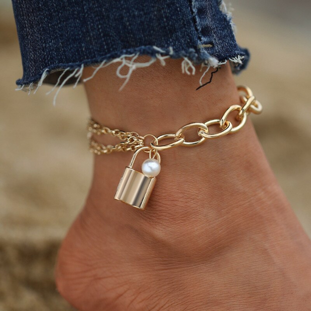 original-anklet-padlock-gold