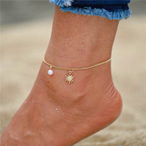 Lucky Gold Anklet Chain