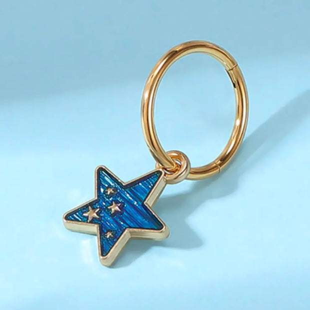 Clitoris Piercing - Star Ring