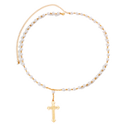 belly-chain-beads-gold-christian-cross